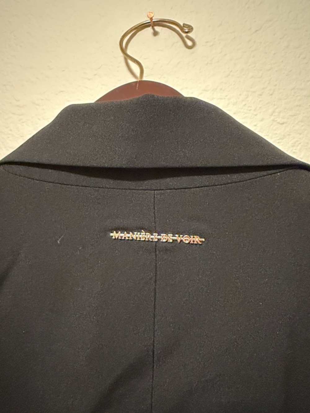 Maniere De Voir black blazer dress, size 4. - Picture 10 of 14